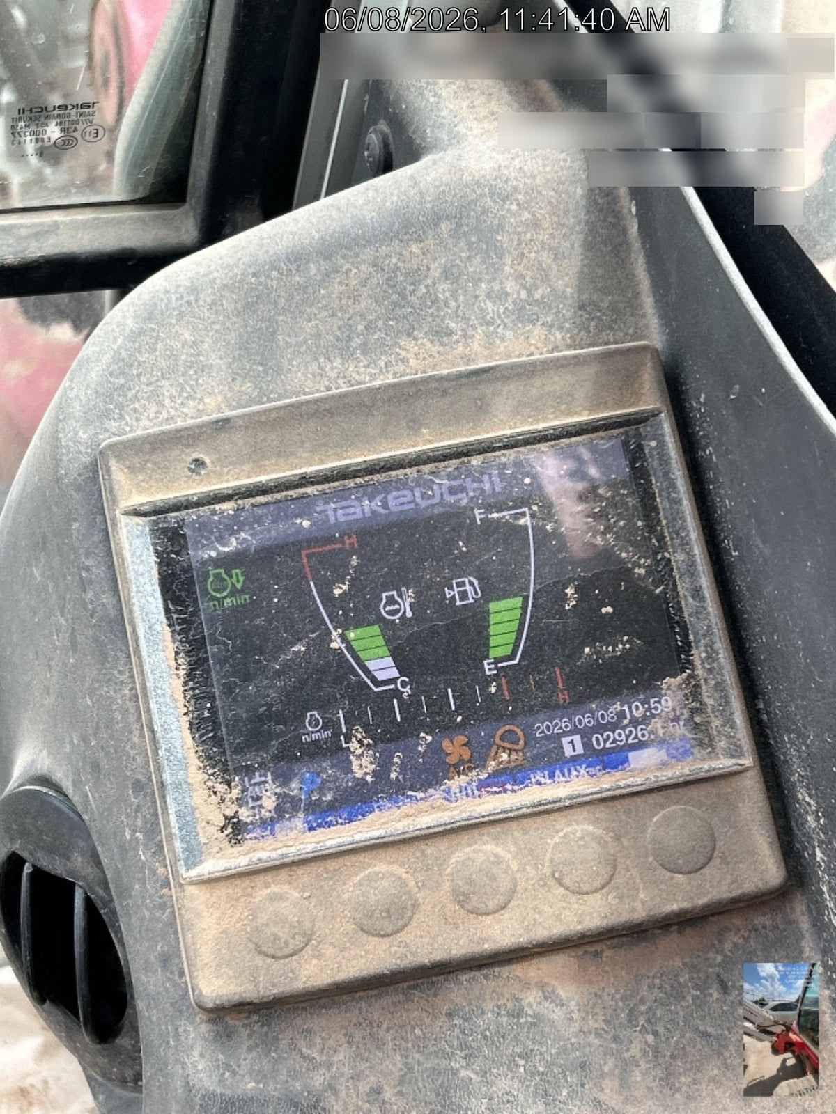 2020 TAKEUCHI TB290C