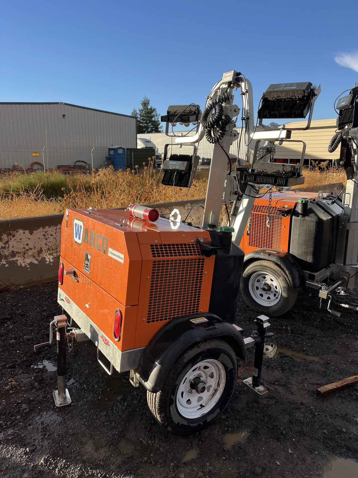 2024 Wanco WLTT-4MM4K Diesel, Deep Sea Controller, Shore Power Plug, Auto Start, (4) 350W LED Floodlights, 4kW Generator, 60 Gal Fuel Tank, 2" Ball, T3