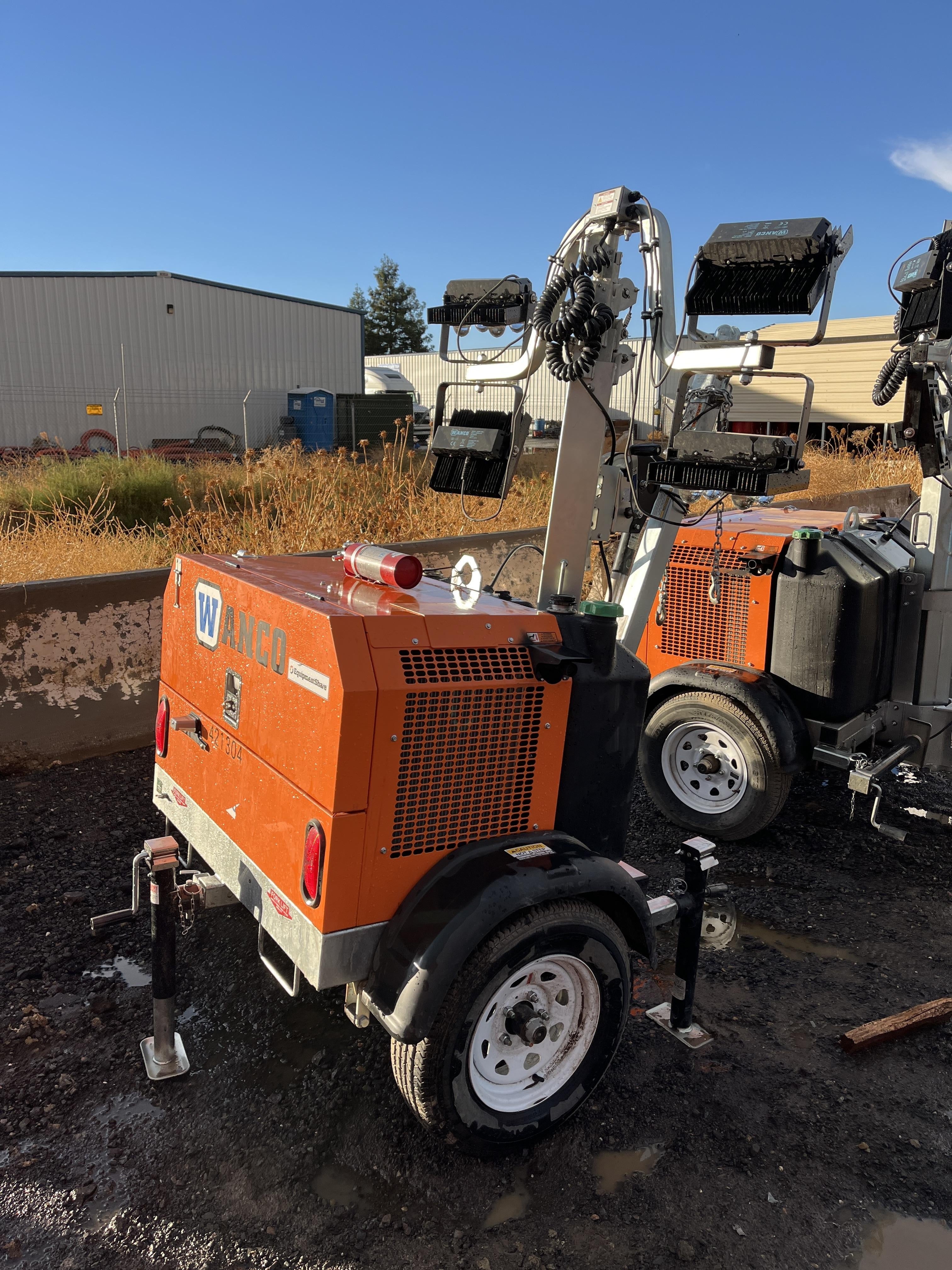 2024 Wanco WLTT-4MM4K Diesel, Deep Sea Controller, Shore Power Plug, Auto Start, (4) 350W LED Floodlights, 4kW Generator, 60 Gal Fuel Tank, 2" Ball, T3