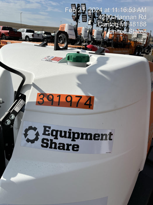 2024 Generac MLT2 Diesel, Flex Switch 120V Input, Powerzone Controller, 
(4) 320W LED Lights, 4kW Generator, 39.9 Gal Fuel Tank, 2" Ball, T3