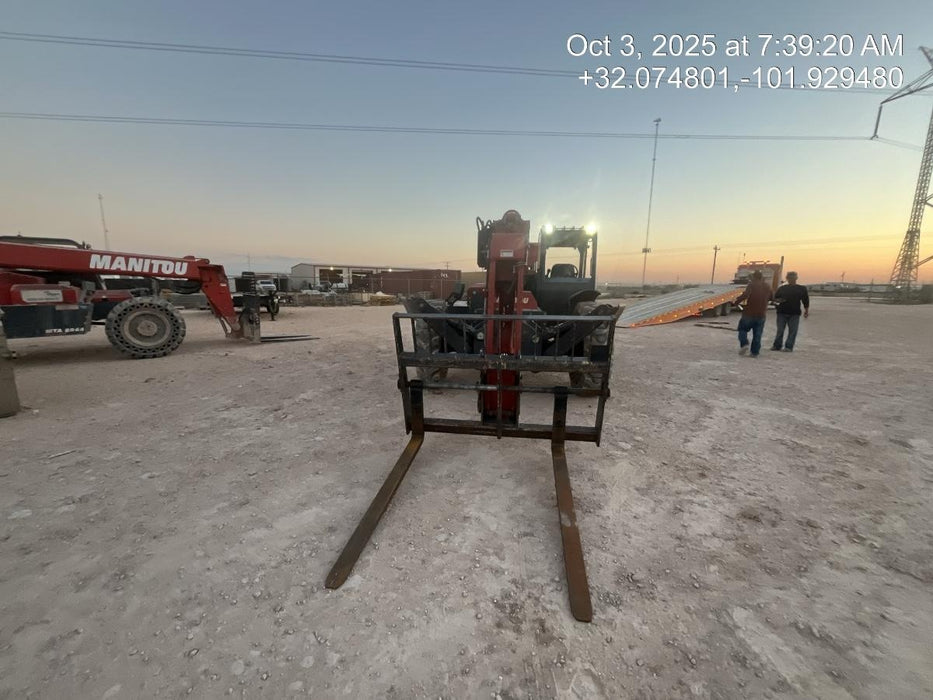 2018 Manitou MTA10055 Manitou MTA10055 - Canopy, Worklights, Beacon, 66" Carriage, 60" Forks, Solid Tires, Aux Hydraulics