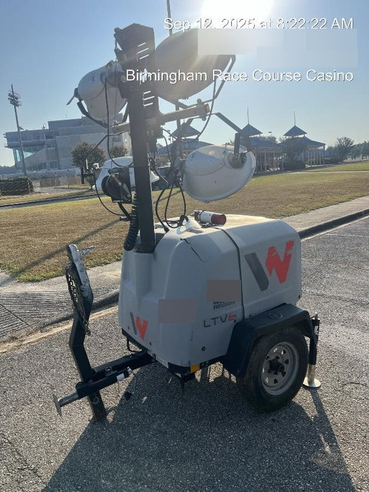 2019 Wacker Neuson LTV6L-MH Wacker Neuson LTV6L Mobile Light Tower w/Fuel Level Sensor Installed