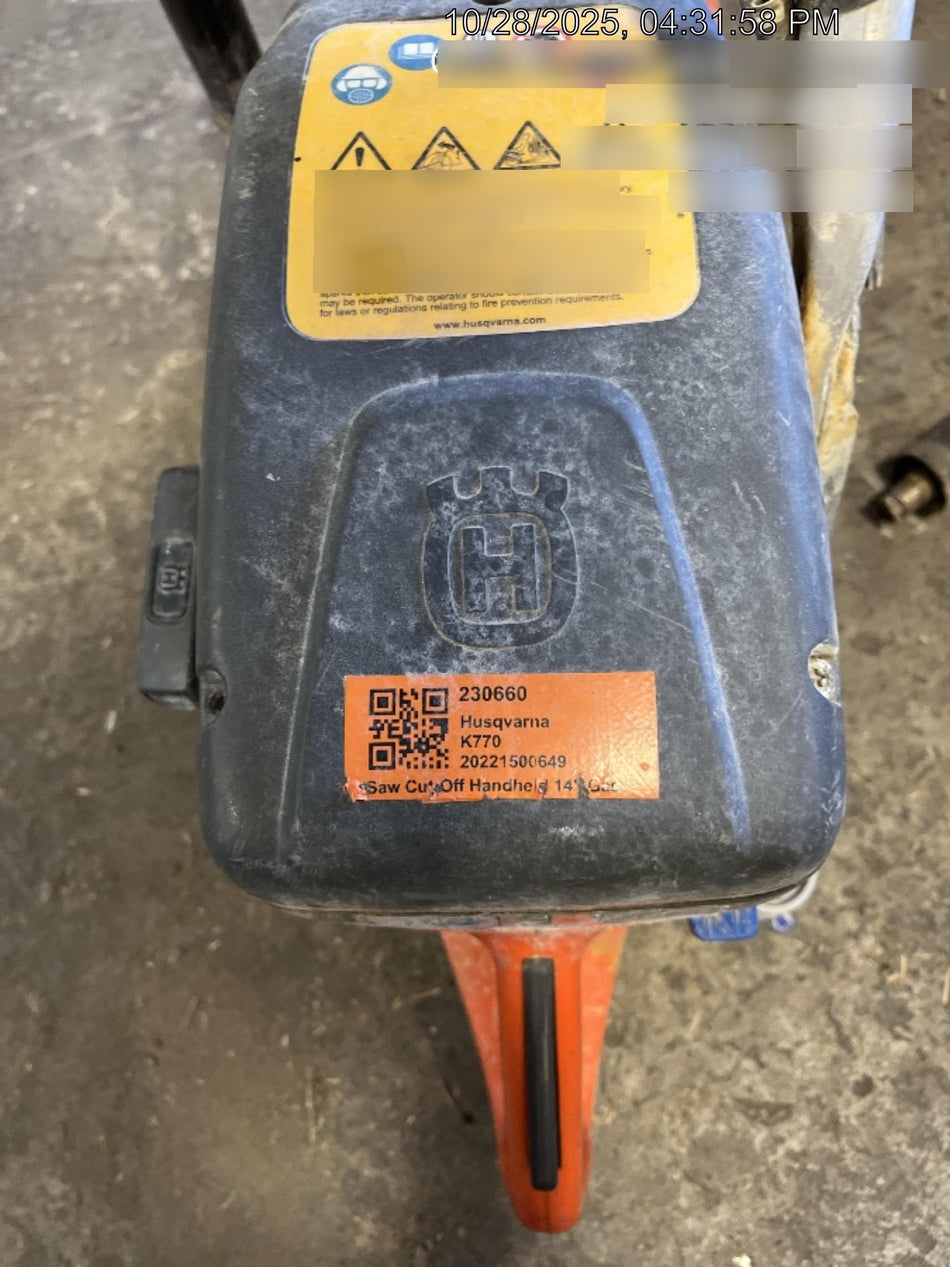 2022 HUSQVARNA K770