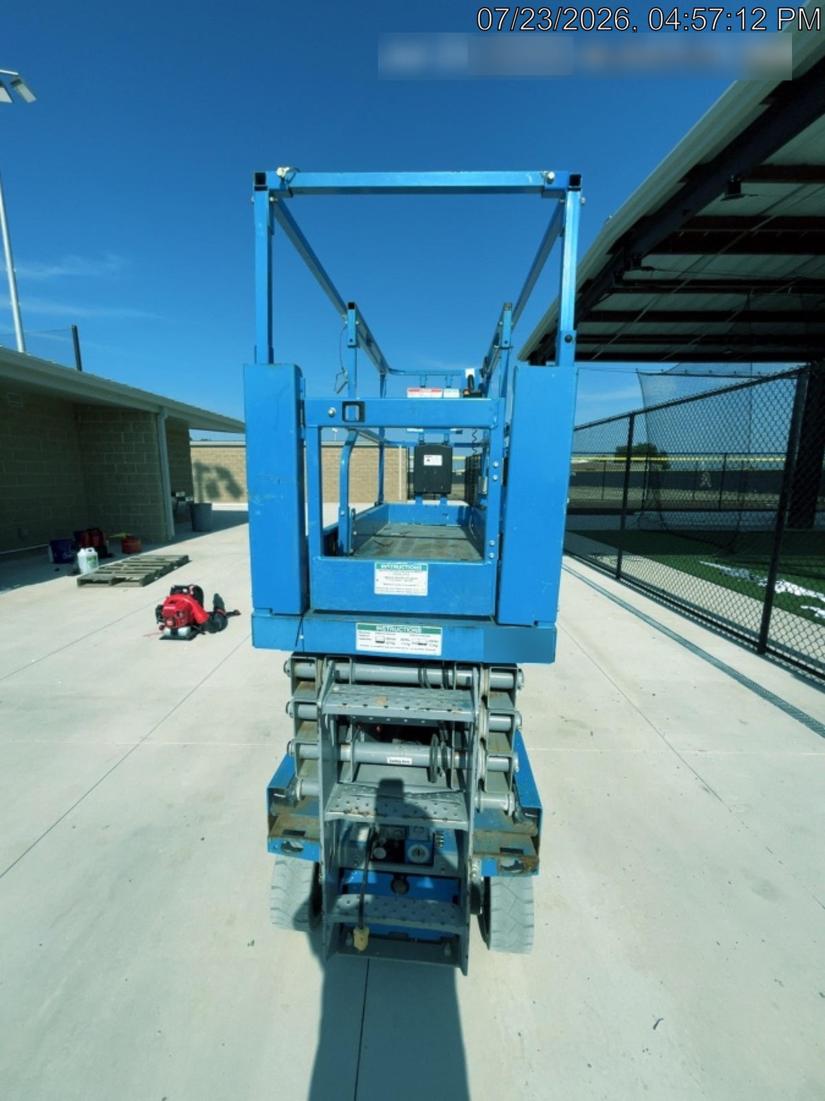 2018 Genie GS-2632 GS-2632 w/Fixed Rail, Chain Entry