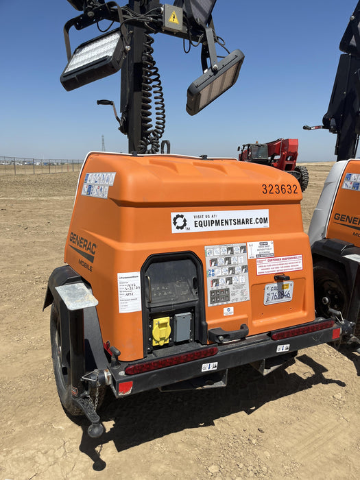 2023 Generac MLT2 Diesel, Flex Switch 120V Input, Powerzone Controller, (4) 320W LED Lights, 4kW Generator, 39.9 Gal Fuel Tank, 2" Ball, T3