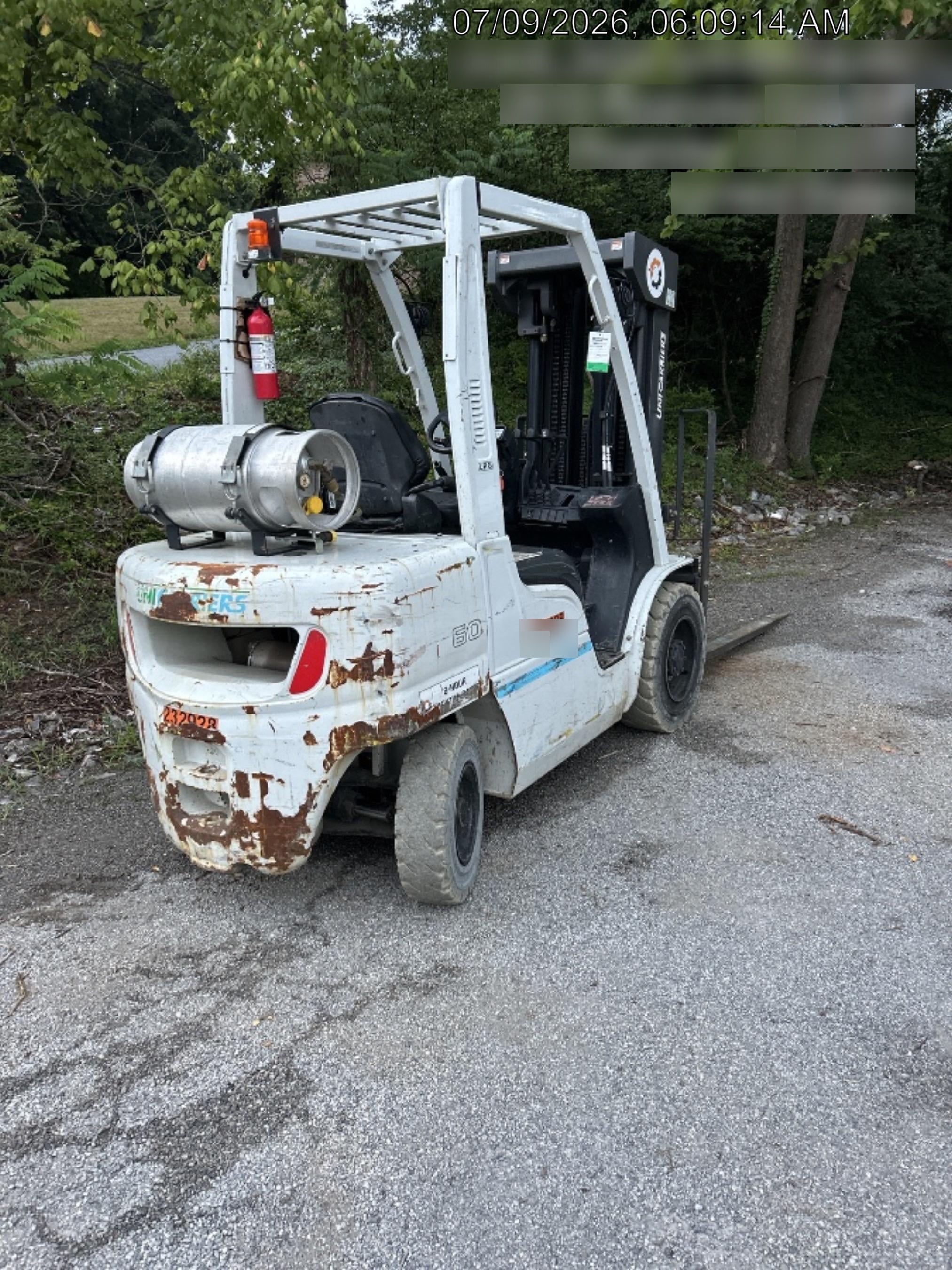 2022 UNICARRIER PF60DF QUAD