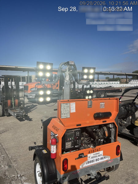 2024 Wanco WLTT-4MM4K Diesel, Deep Sea Controller, Shore Power Plug, Auto Start, (4) 350W LED Floodlights, 4kW Generator, 60 Gal Fuel Tank, 2" Ball, T3