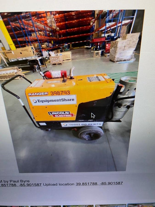 2024 Lincoln Electric Ranger 305 LPG Ranger 305 LPG, Undercarriage, Tank Holder & Strap, 10kw AC Gen, 25hp Kohler LPG Eng