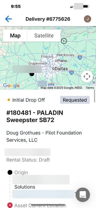 2021 PALADIN Sweepster SB72