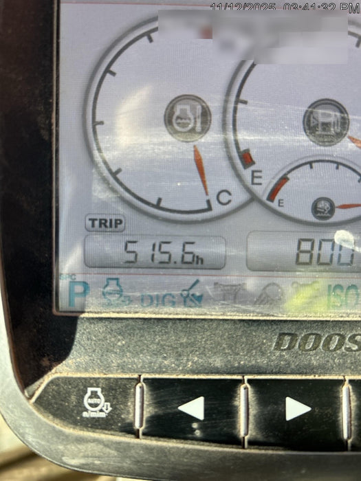 2019 Doosan DX210WE-5 Standard Wheeled Excavator, Hydraulic Quick Coupler