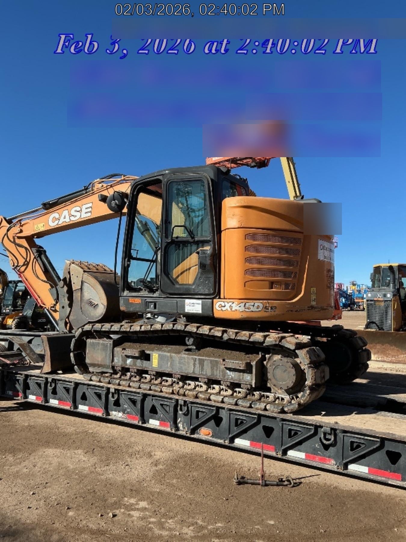 2022 CASE CX145D SR