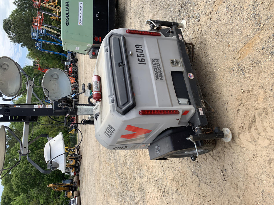 2018 Wacker Neuson LTV6L-MH Wacker Neuson LTV6L Mobile Light Tower w/Fuel Level Sensor Installed