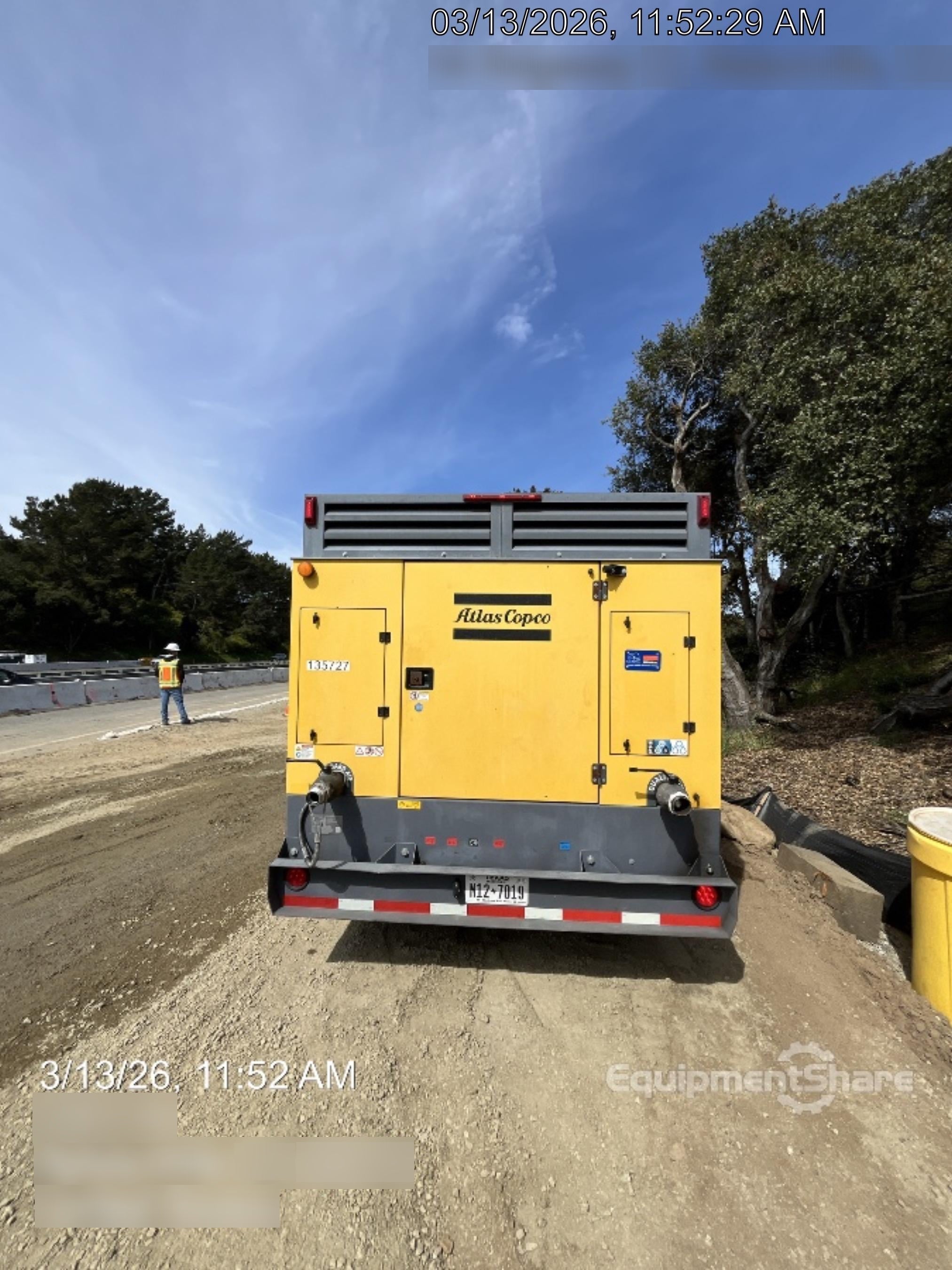 2021 ATLAS COPCO XAS 1800