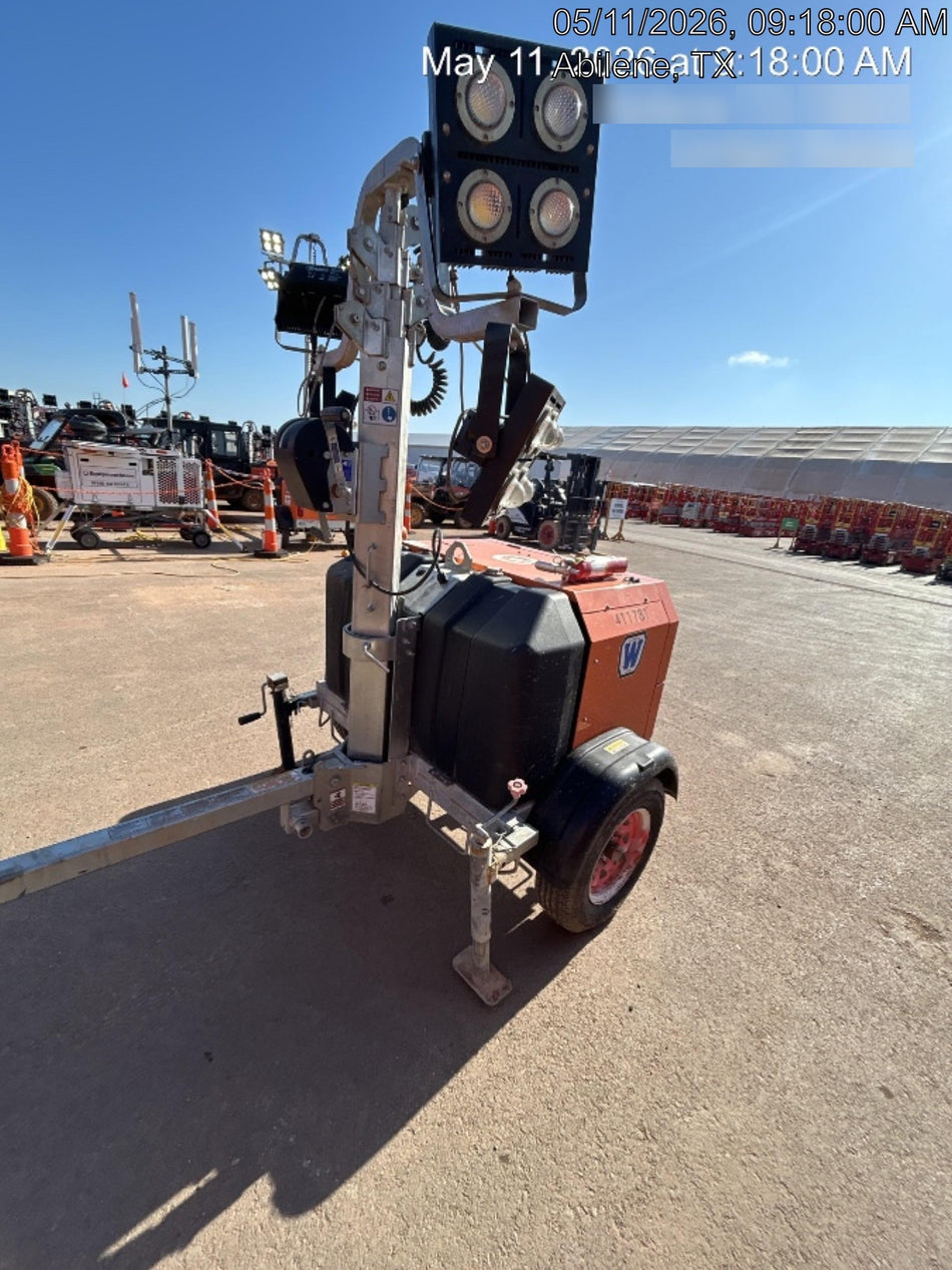 2024 Wanco WLTT-4MM4K Diesel, Deep Sea Controller, Shore Power Plug, Auto Start, (4) 350W LED Floodlights, 4kW Generator, 60 Gal Fuel Tank, 2" Ball, T3