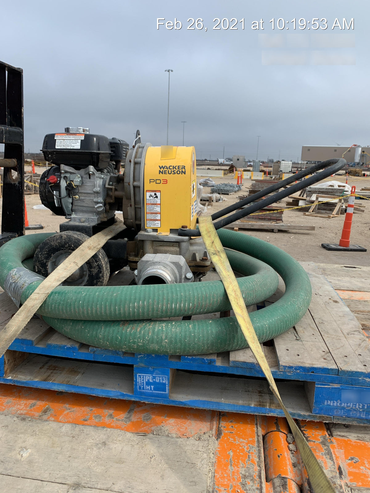 2018 WACKER NEUSON PDT3A