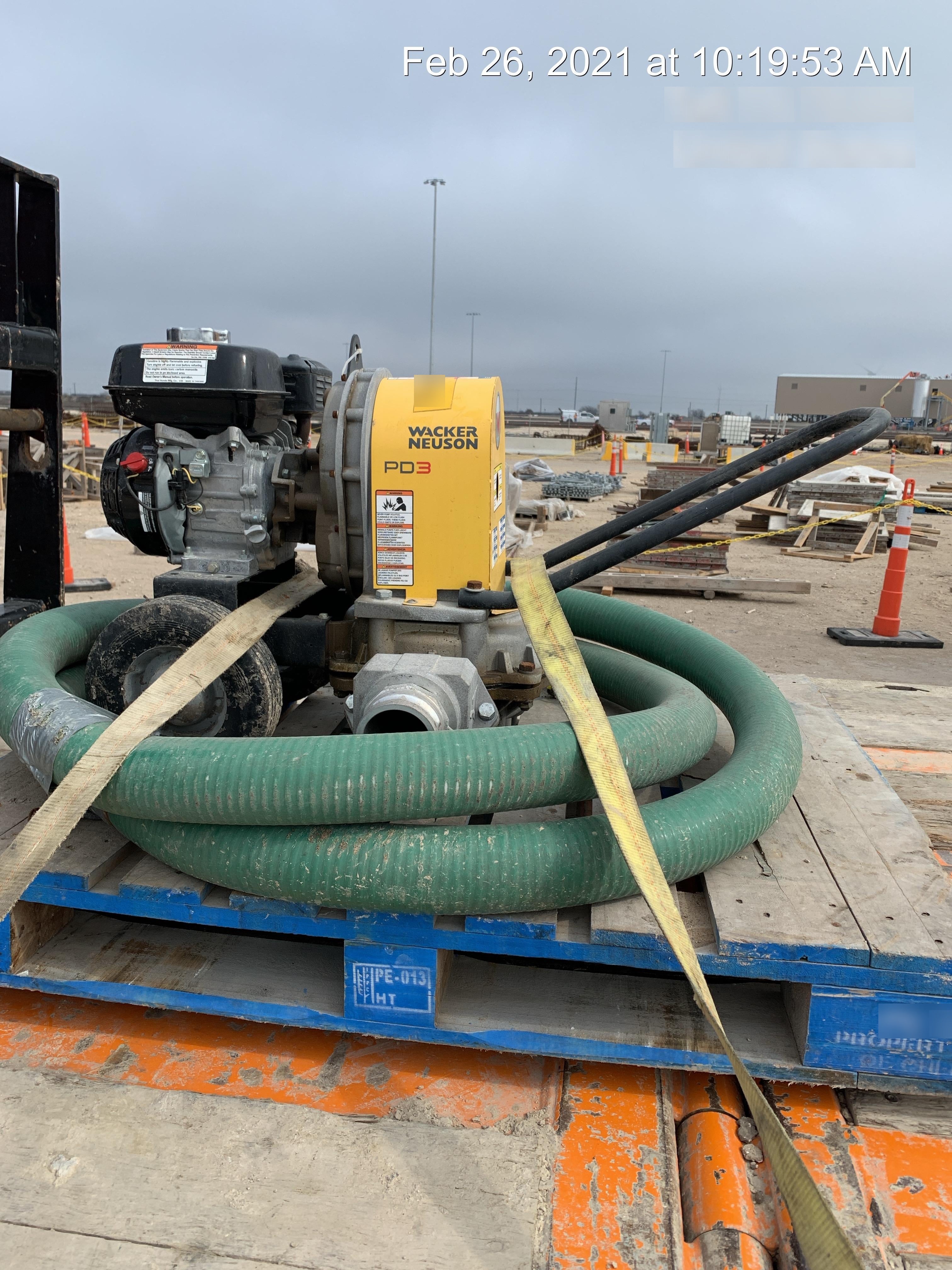 2018 WACKER NEUSON PDT3A