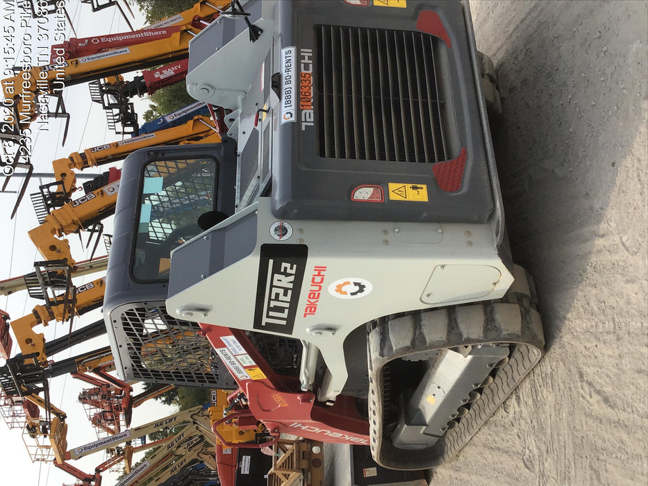 2020 Takeuchi TL12R2-R Canopy, 111hp, Manual QC