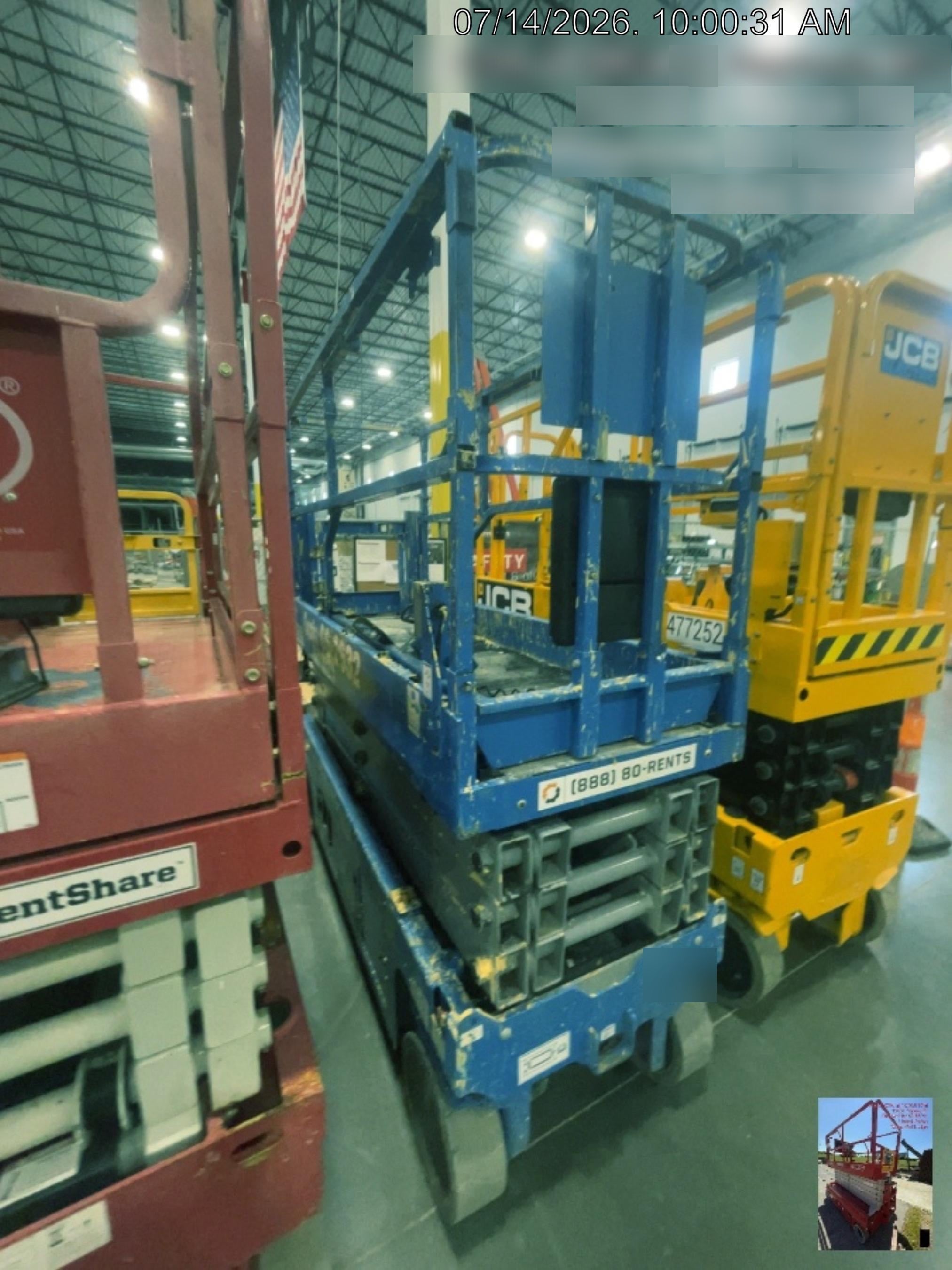 2018 Genie GS-2632 Genie GS-2632 w/Fixed Rail, Chain Entry