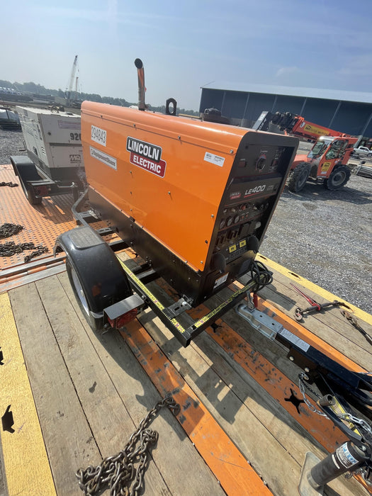 2023 Lincoln Electric LE400 Kubota V1505, Trlr, Cable Rack, Light Kit, ES Decals, T3