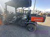 2020 Kubota RTV-X1140W-H 4WD utility cart -LED strobe -Windshield tempered glass -Plastic canopy -Wire harness kit -Backup alarm