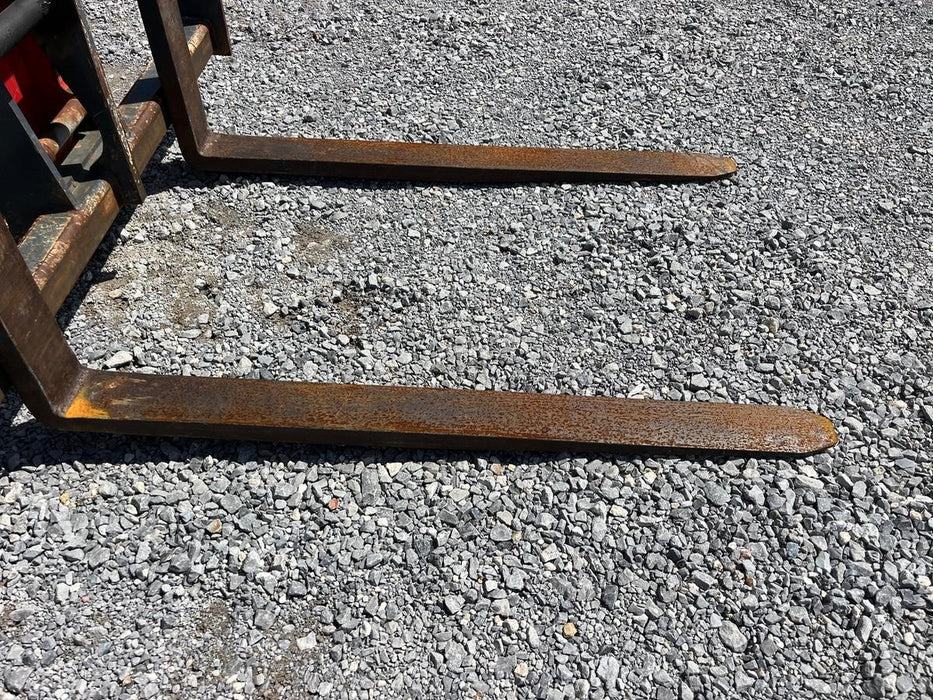 2018 Manitou MTA10055 MTA10055 - 74 HP T4, Canopy, Worklights/Strobe, Beacon, 66" Carriage, 60" Forks, Solid Tires, Lift Hook, Aux Hydraulics