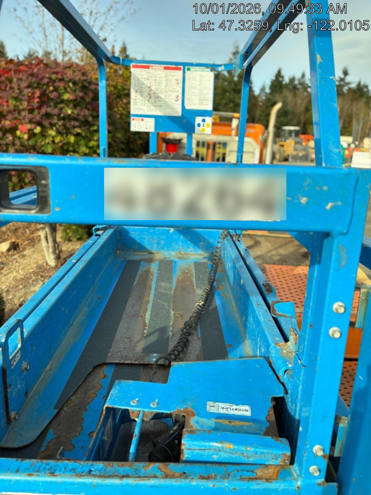 2019 Genie GS-1930 Half Height Swing Gate, 800W Inverter