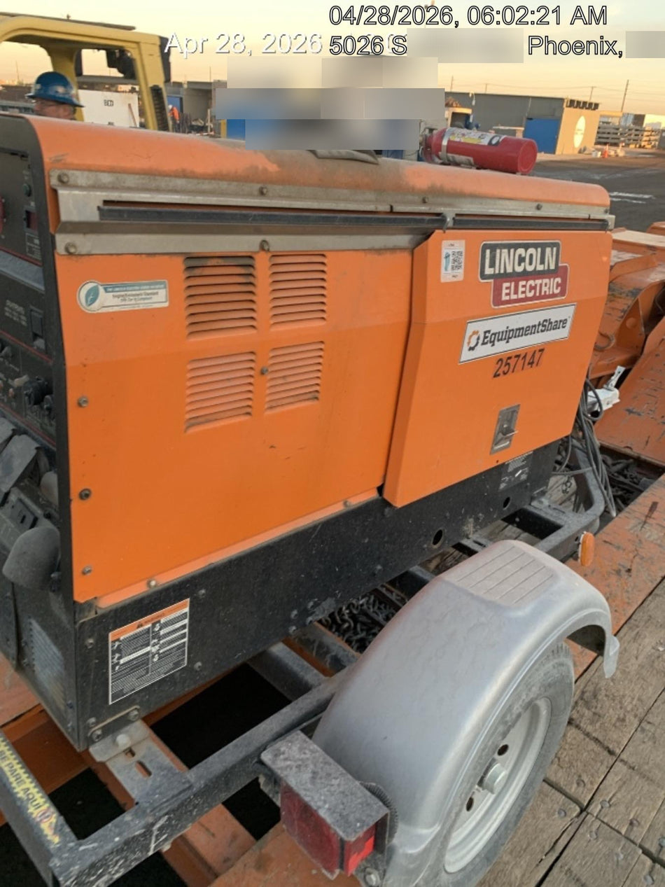 2022 Lincoln Electric LE400 Kubota V1505, Trlr, Cable Rack, Light Kit, ES Decals, T3