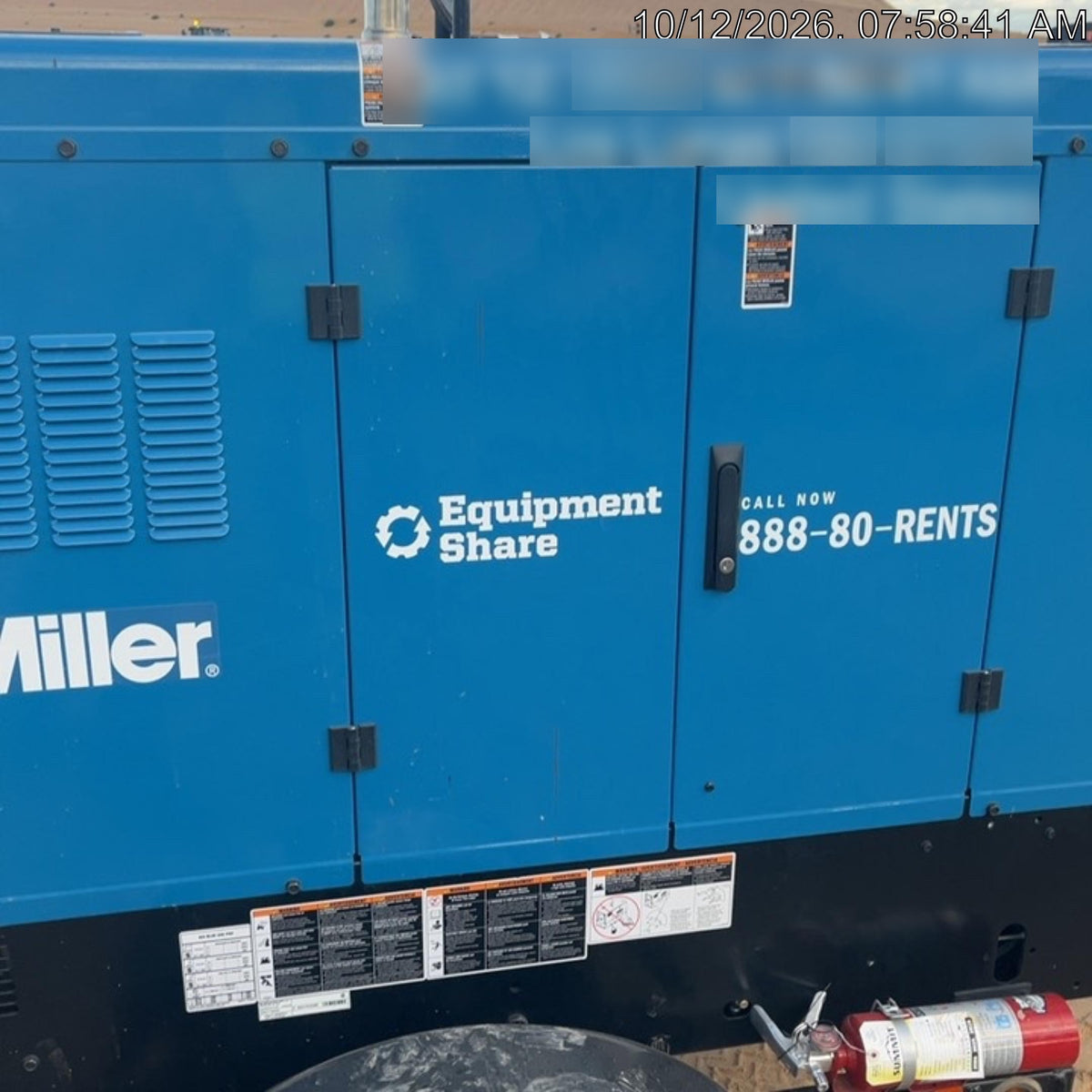 2026 MILLER ELECTRIC BIG BLUE 500