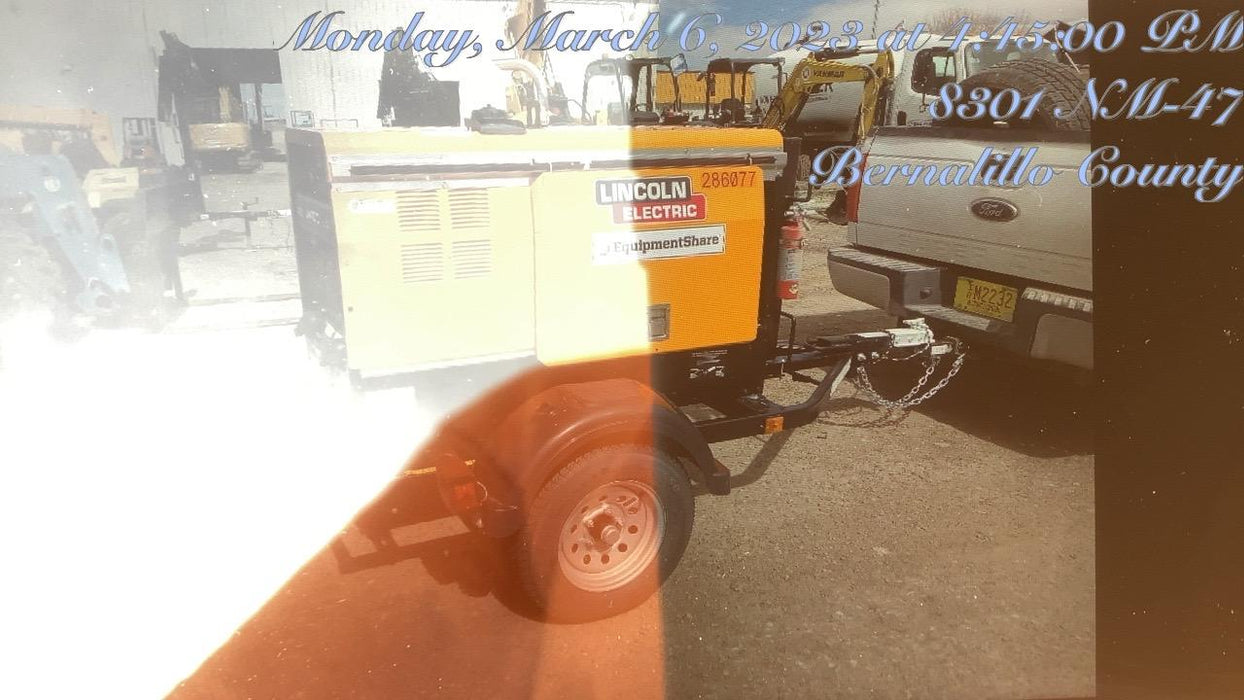 2022 Lincoln Electric LE400 Kubota V1505, Trlr, Cable Rack, Light Kit, ES Decals, T3