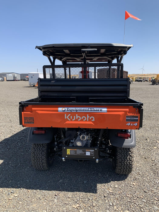 2021 Kubota RTV-X1140W-H Plastic Canopy, Windshield Acrylic Clear, LED Strobe Light, Wire Harness Kit, Back up Alarm