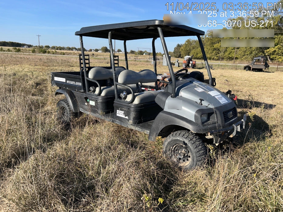 2022 Club Car CA1700D Canopy, Diesel, 4 Passenger