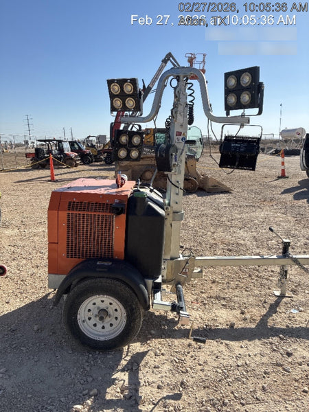 2024 Wanco WLTT-4MM4K Diesel, Deep Sea Controller, Shore Power Plug, Auto Start, (4) 350W LED Floodlights, 4kW Generator, 60 Gal Fuel Tank, 2" Ball, T3