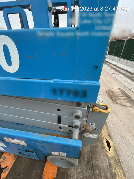 2018 Genie GS-1930 Genie GS-1930 w/Fixed Rail, Chain Entry