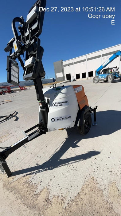 2023 Generac MLT2 Diesel, Flex Switch 120V Input, Powerzone Controller, 
(4) 320W LED Lights, 4kW Generator, 39.9 Gal Fuel Tank, 2" Ball, T3