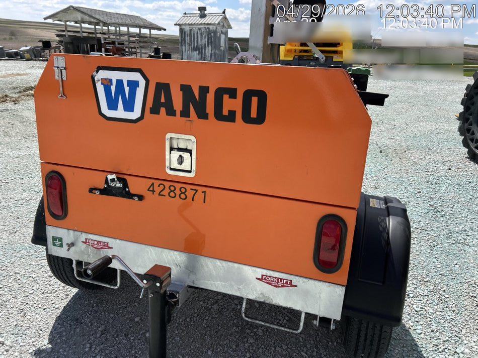 2024 Wanco WLTT-4MM4K Diesel, Deep Sea Controller, Shore Power Plug, Auto Start, (4) 350W LED Floodlights, 4kW Generator, 60 Gal Fuel Tank, 2" Ball, T3