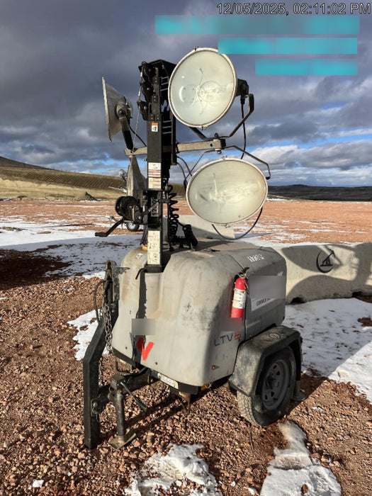 Wacker Neuson LTV6K-MH Wacker Neuson LTV6K Mobile Light Tower w/Fuel Level Sensor Installed