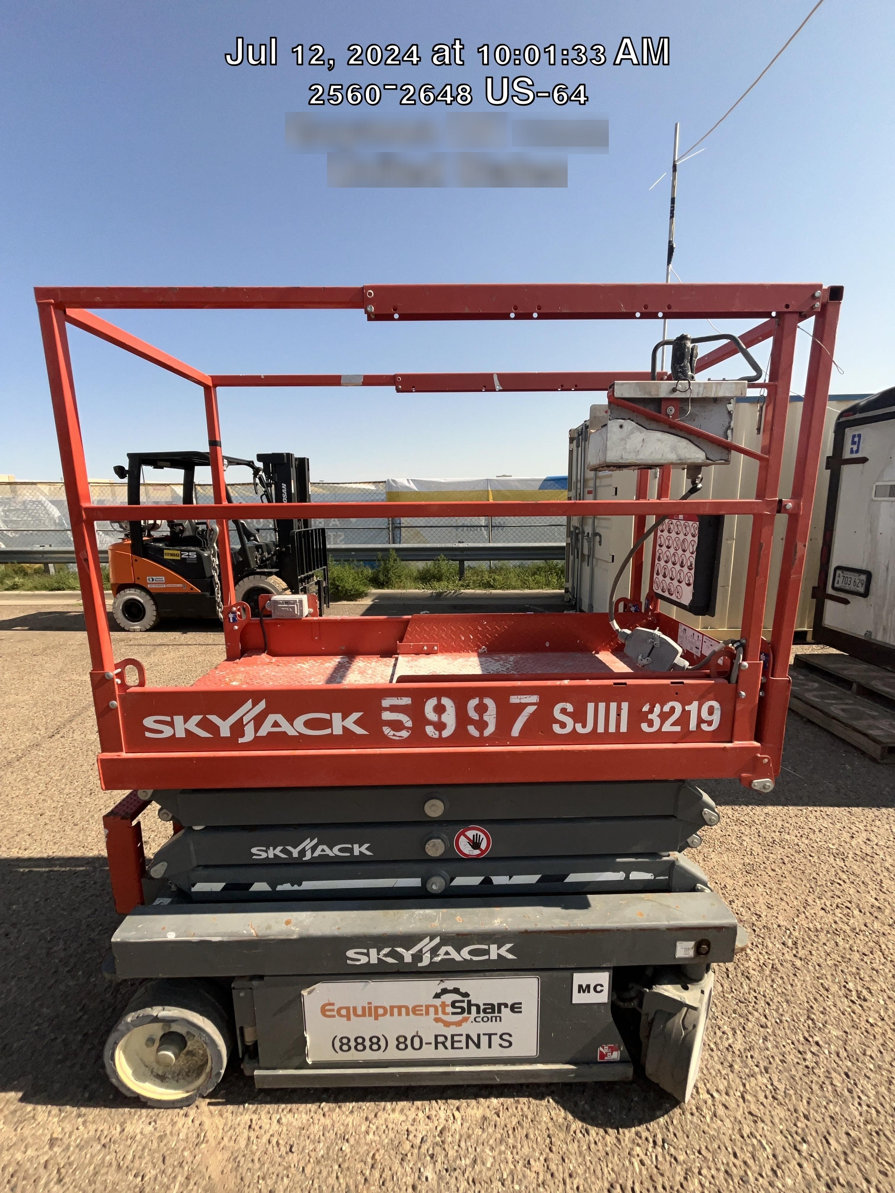 2017 Skyjack SJIII-3219 Skyjack SJ3219, Trojan Battery Set, Extended Warranty 5yr/5k hr