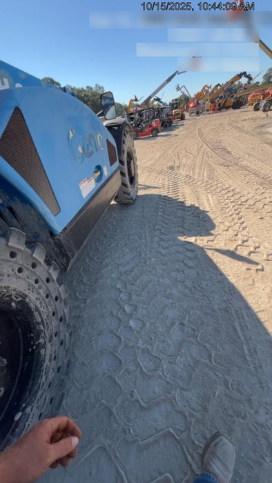 2018 Genie GTH-844 Genie GTH-844 w/ROPS, Work Lights, Solid Tires, RH Cab Mesh, Beacon, 60" Carriage and Forks