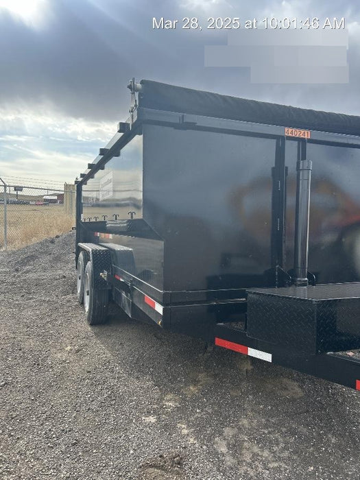 2024 TEXAS PRIDE TRAILERS 14'L x 7'W 5 Cu Yd Trunnion Hydraulic Dump