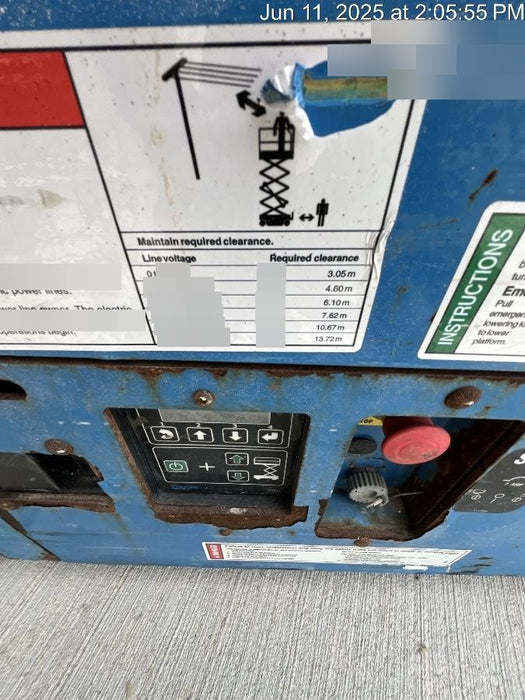 2019 Genie GS-1930 Fixed rails with chain Entry