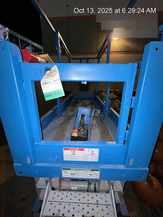 2020 Genie GS-2632 Solid NM Tires, Folding Rails with Half-Height Swing Gate, Beacon