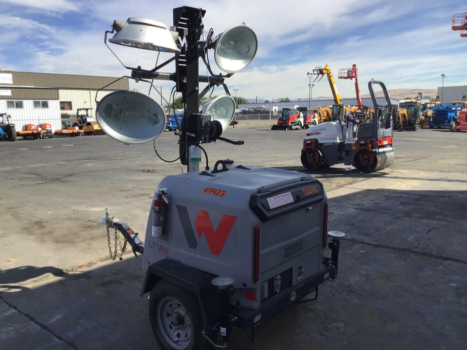 2019 Wacker Neuson LTV6L-MH Mobile Light Tower w/Fuel Level Sensor Installed