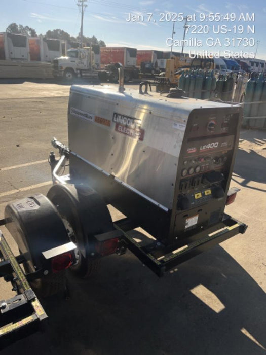 2024 Lincoln Electric LE400 Kubota V1505, Trlr, Cable Rack, Light Kit, ES Decals, T3