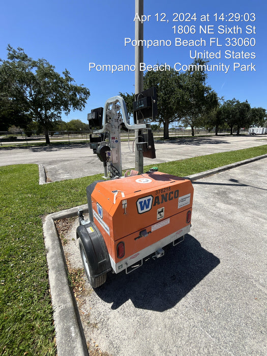 2023 Wanco WLTT-4MM4K Diesel, Deep Sea Controller, Shore Power Plug, Auto Start, (4) 350W LED Floodlights, 4kW Generator, 60 Gal Fuel Tank, 2" Ball, T3