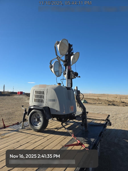 2018 Wacker Neuson LTV6L-MH Wacker Neuson LTV6L Mobile Light Tower w/Fuel Level Sensor Installed