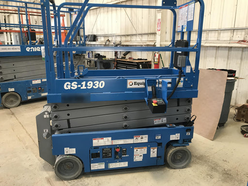2019 Genie GS-1930 Fixed Rails with Chain Entry