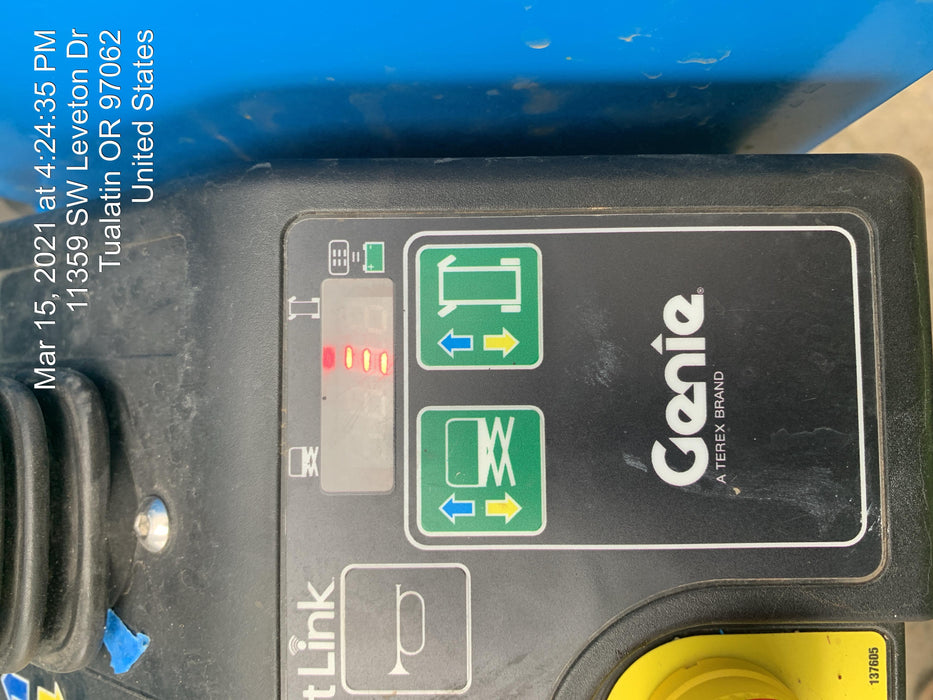 2020 Genie GS-1930 Standard Machine, 800W Inverter