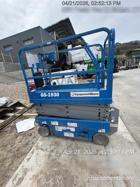 2020 Genie GS-1930 Fixed rails with chain entry gate - Pre A92.20