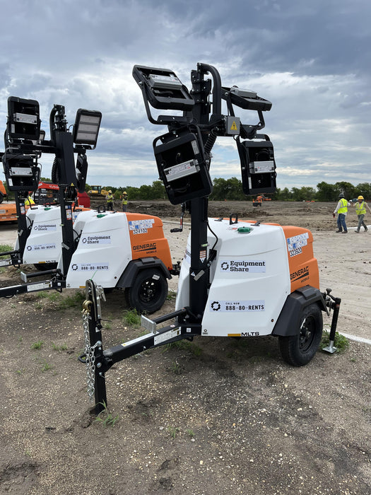 2023 Generac MLT2 Diesel, Flex Switch 120V Input, Powerzone Controller, (4) 320W LED Lights, 4kW Generator, 39.9 Gal Fuel Tank, 2" Ball, T3