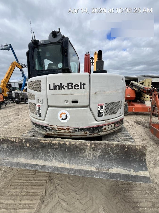 2020 Link-Belt 80X3EX 80 X3 SPIN ACE FINAL TIER 4 HYDRAULIC CRAWLER EXCAVATOR BASE MACHINE F.O.B. PORT OF ENTRY